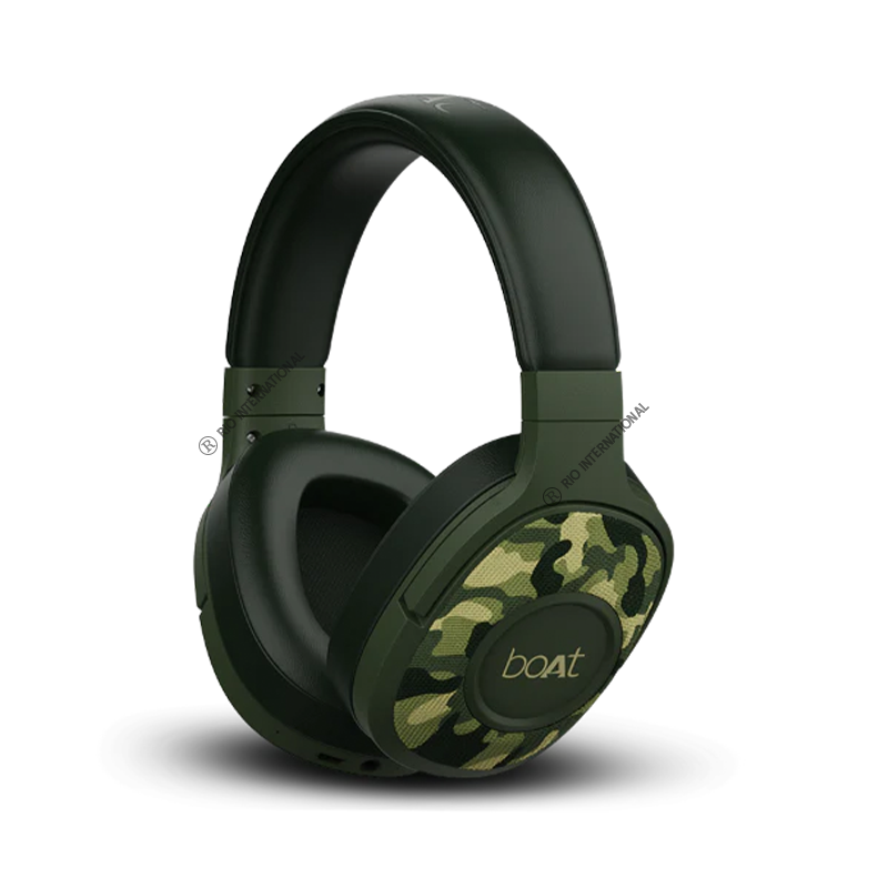 boAt Rockerz 550 over-ear wireless headset designed for music lovers