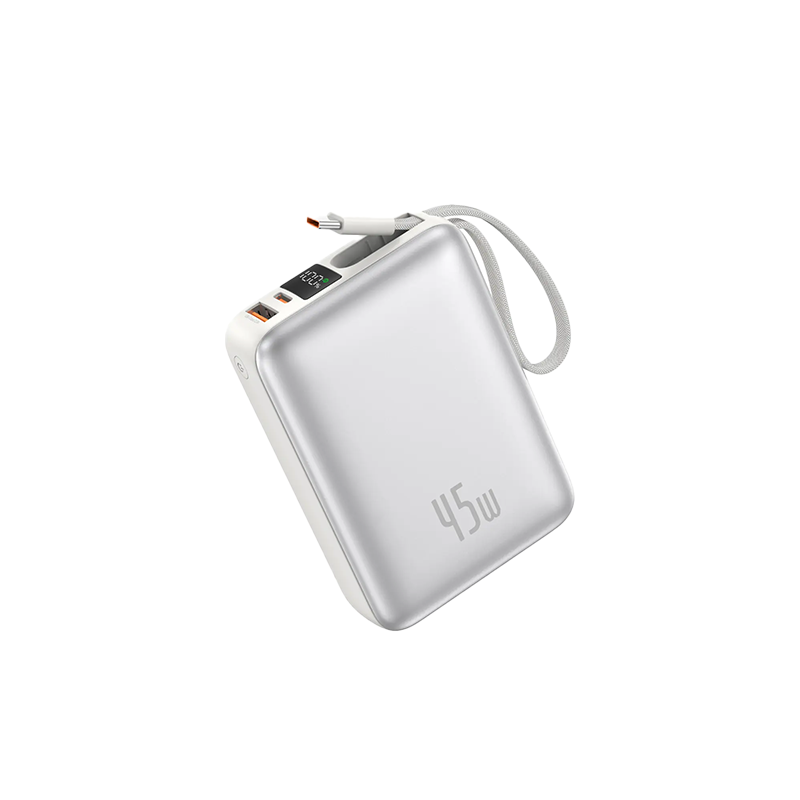 Foneng PX138 20000mAh Power Bank with Built-in Cable