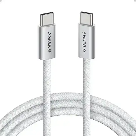 Anker Zolo 240W USB C to USB C Braided Cable