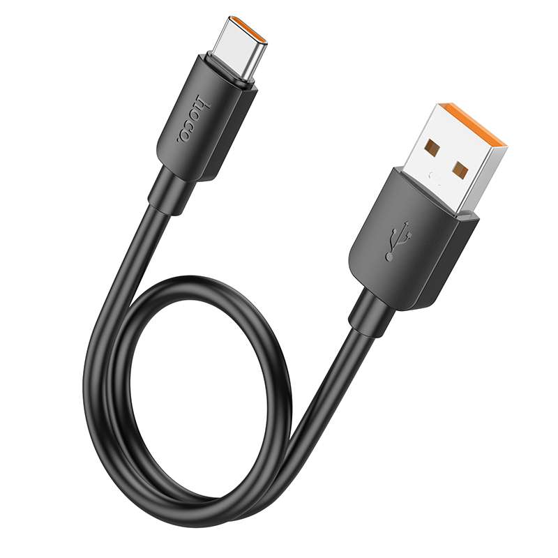 Hoco X96 100W USB-A to USB-C Fast Charging Data Cable 25CM