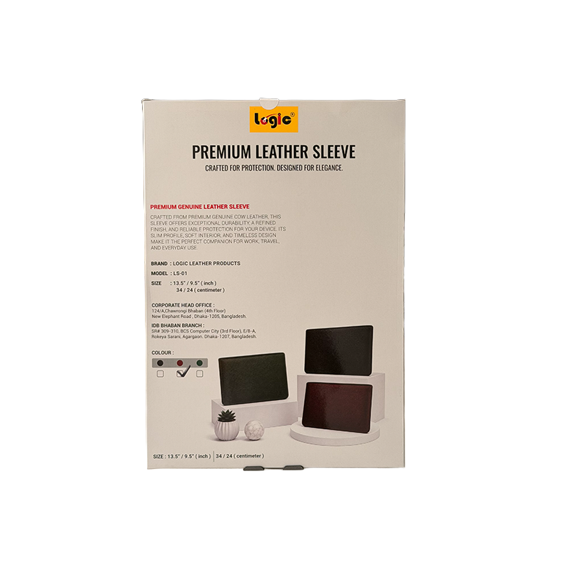 Logic Premium Leather Sleeve