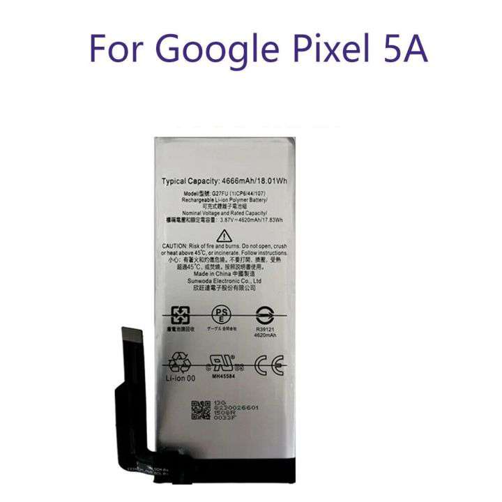 Google Pixel 5a 5G Battery