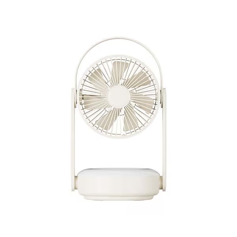 Ofkoz Pluto Foldable Charger Fan and Light with Wall Mount