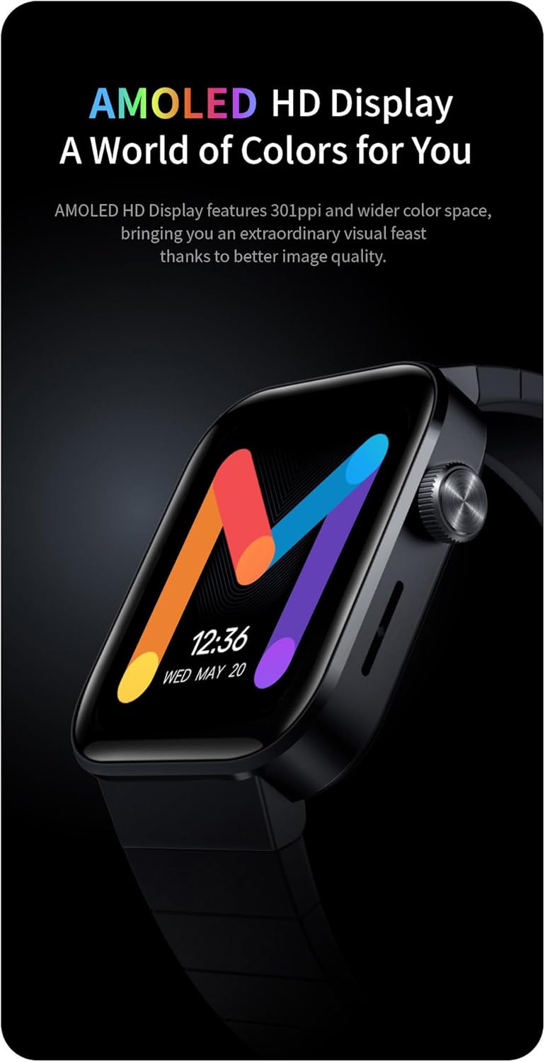 Mibro T1 BT Calling AMOLED Smart Watch Price in Bangladesh